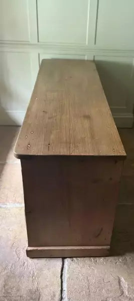 Antique solid pine sideboard dresser drawers cupboard server buffet – A rare vintage treasure