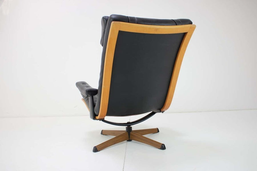 Mid century swivel chair by gote mobler, 1960s – A rare vintage treasure