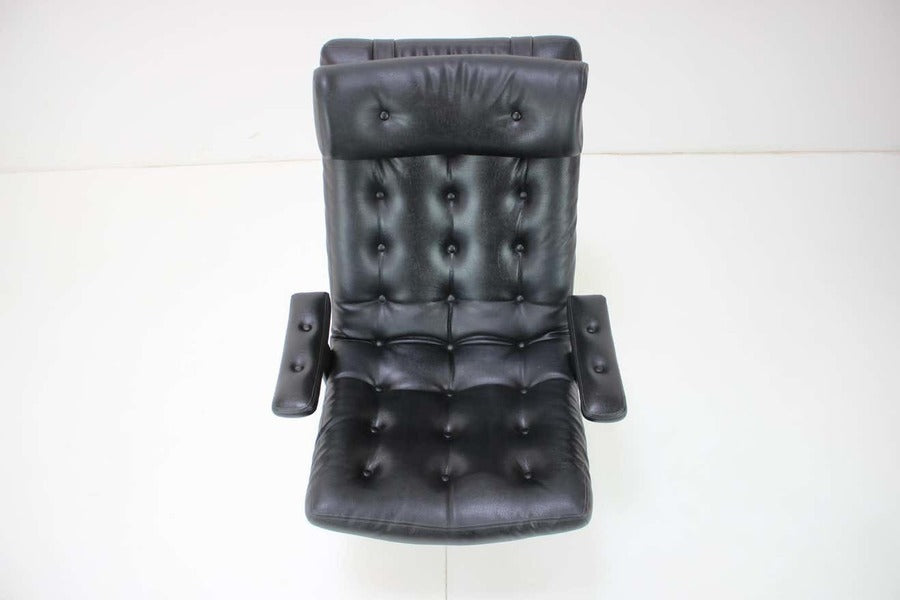 Mid century swivel chair by gote mobler, 1960s – A rare vintage treasure