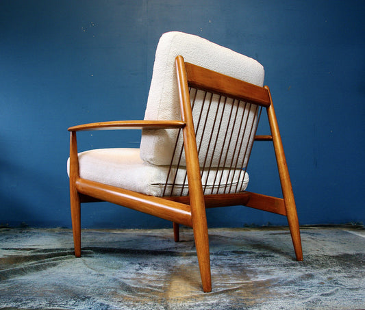 Grete jalk mid century danish armchair fd 118 france & daverkosen c.1950 – A rare vintage treasure