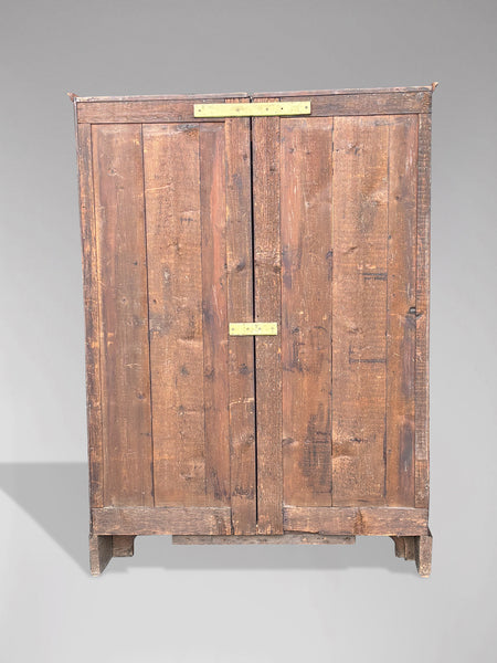 19th century country house pine display bookcase – A rare vintage treasure