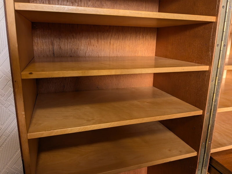 Mummenthaler & meier metamorphic workstation desk teak & birch,norway 1950's. – A rare vintage treasure